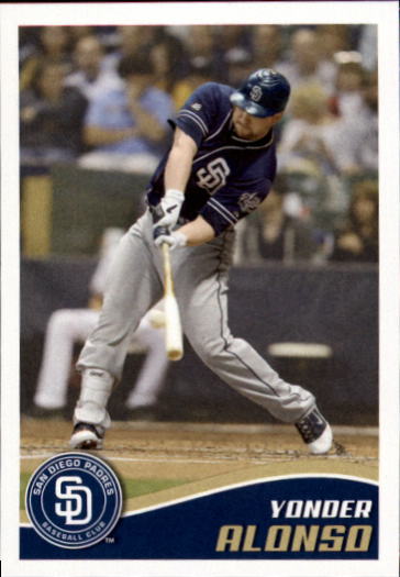 2013 Topps Stickers #253 Yonder Alonso