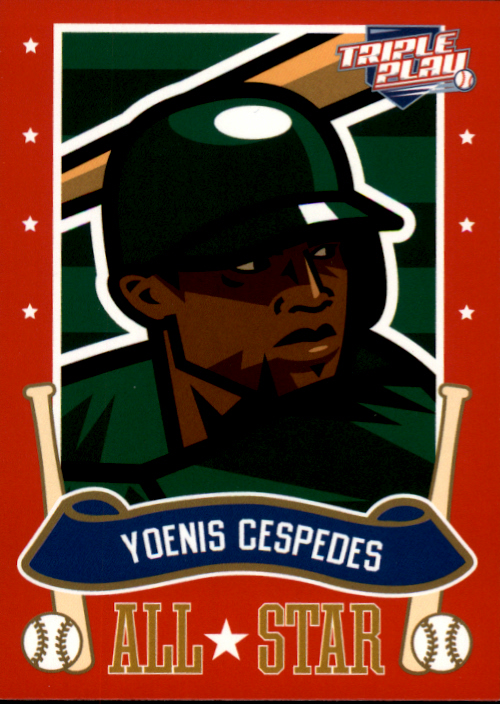 2013 Triple Play All-Stars #29 Yoenis Cespedes