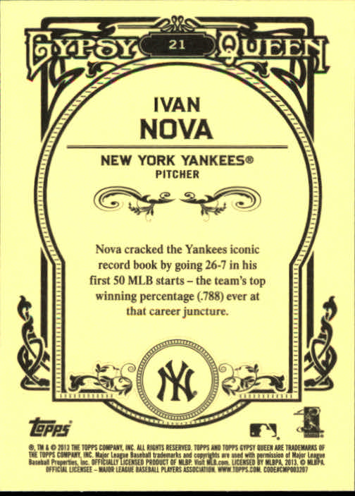 2013 Topps Gypsy Queen Baseball Part 1 - Picture 39 of 468