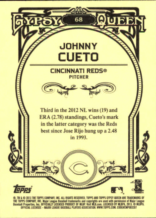 2013 Topps Gypsy Queen Baseball Part 1 - Picture 130 of 468