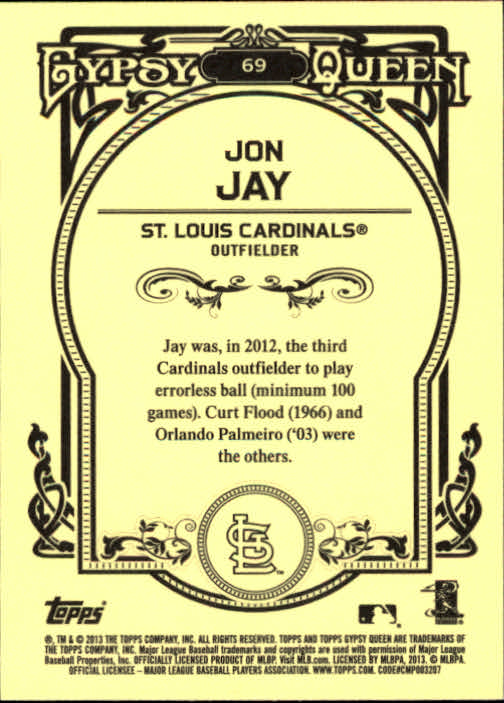 2013 Topps Gypsy Queen Baseball Part 1 - Picture 132 of 468