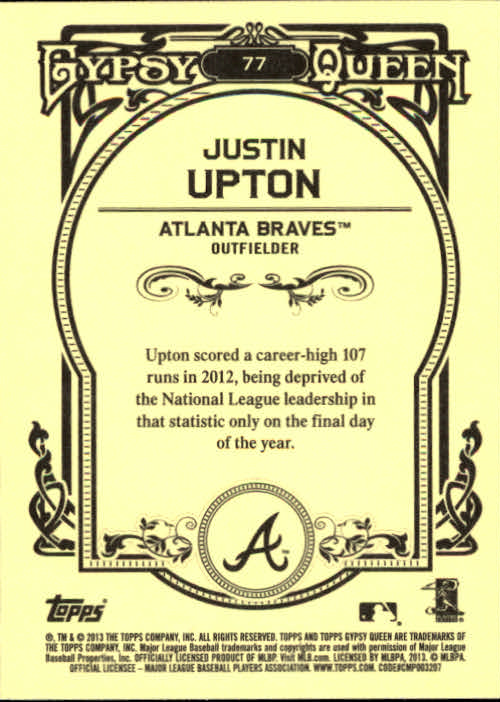 2013 Topps Gypsy Queen Baseball Part 1 - Picture 148 of 468
