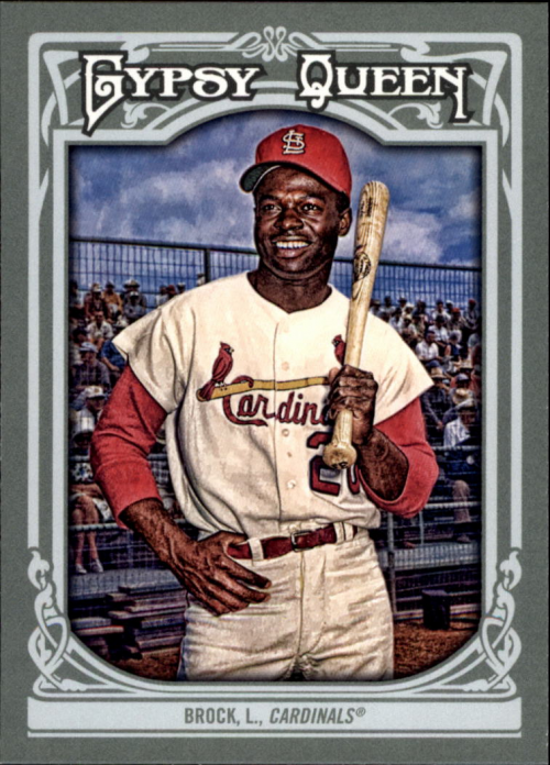 Lou Brock cards (1992-2024) Cardinals Cubs - You Choose