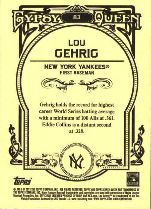 2013 Topps Gypsy Queen Baseball Part 1 - Picture 160 of 468