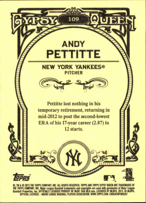 2013 Topps Gypsy Queen Baseball Part 1 - Picture 208 of 468