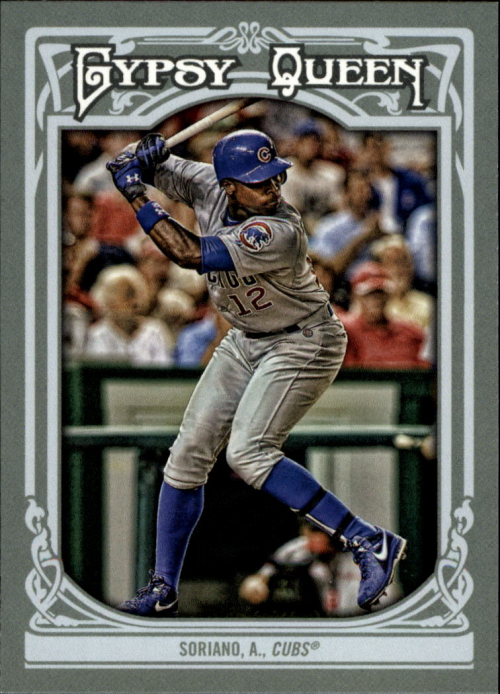 2013 Topps Gypsy Queen #335 Alfonso Soriano