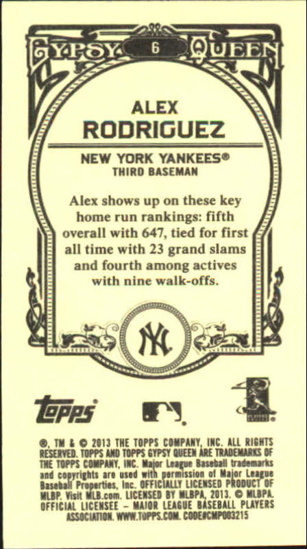 A6693- 2013 Topps Gypsy Queen BB Verschieden Mini Karten -du Pick- 15 + Gratis - Bild 14 von 382