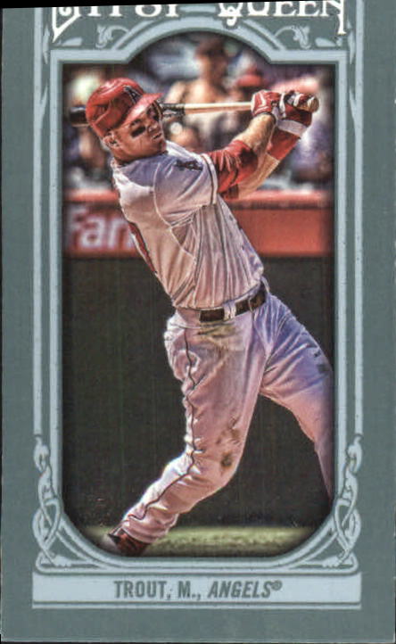2013 Topps Gypsy Queen Mini #14B Mike Trout SP VAR