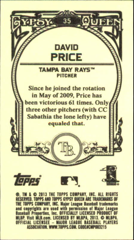A6693- 2013 Topps Gypsy Queen BB Verschieden Mini Karten -du Pick- 15 + Gratis - Bild 47 von 382