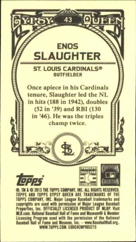 A6693- 2013 Topps Gypsy Queen BB Verschieden Mini Karten -du Pick- 15 + Gratis - Bild 56 von 382