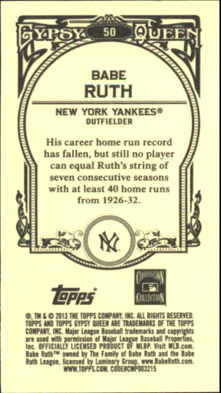 A6693- 2013 Topps Gypsy Queen BB Verschieden Mini Karten -du Pick- 15 + Gratis - Bild 64 von 382