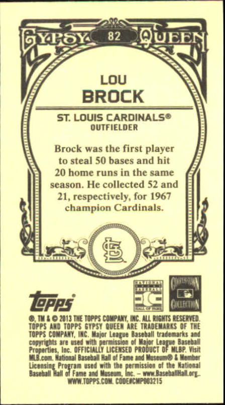 A6693- 2013 Topps Gypsy Queen BB Verschieden Mini Karten -du Pick- 15 + Gratis - Bild 112 von 382