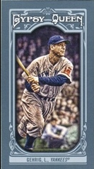 2013 Topps Gypsy Queen Mini #83A Lou Gehrig