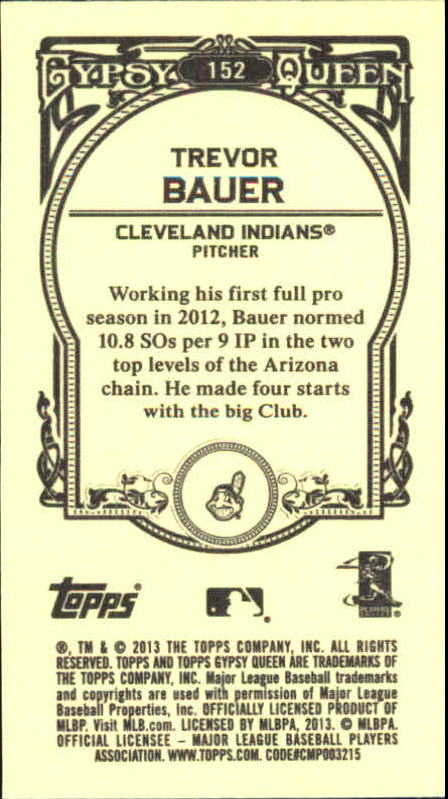 A6693- 2013 Topps Gypsy Queen BB Verschieden Mini Karten -du Pick- 15 + Gratis - Bild 188 von 382