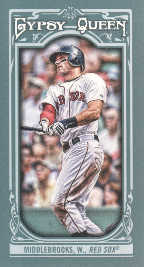 2013 Topps Gypsy Queen Mini #164A Will Middlebrooks