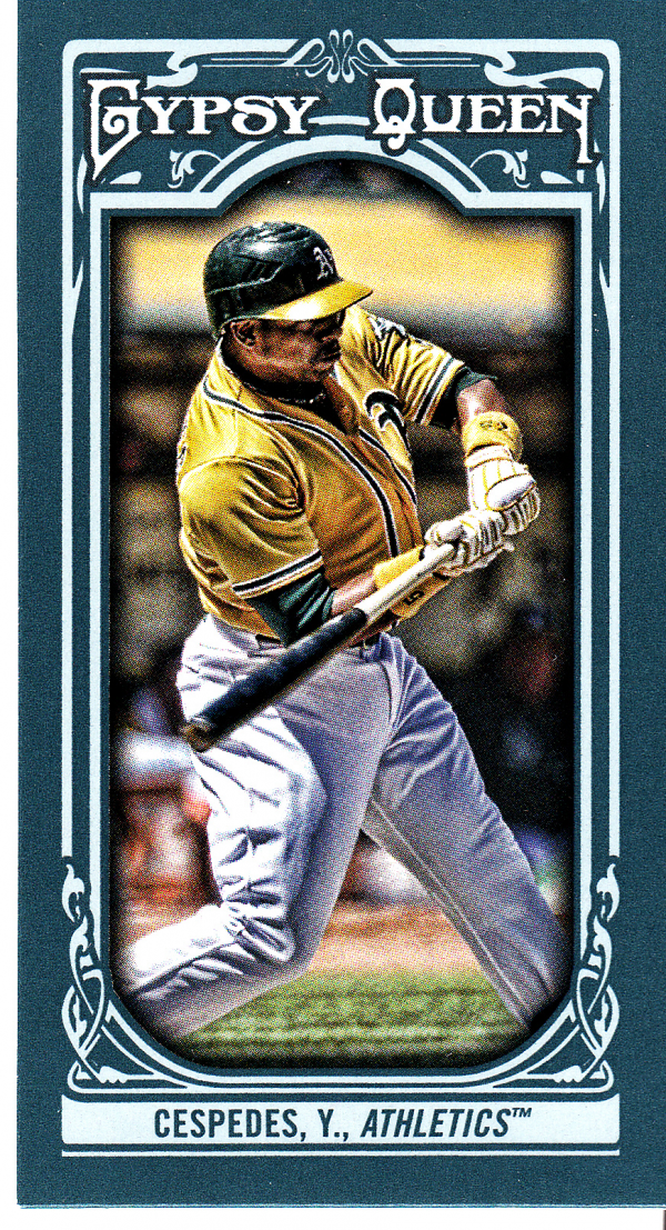 2013 Topps Gypsy Queen Mini #172A Yoenis Cespedes