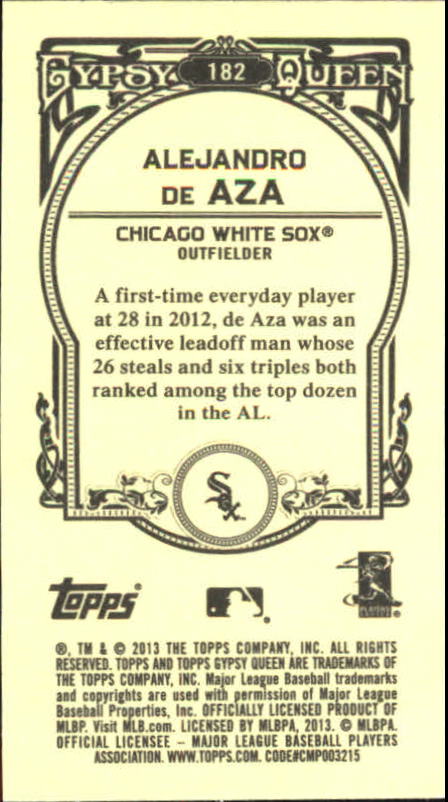 A6693- 2013 Topps Gypsy Queen BB Verschieden Mini Karten -du Pick- 15 + Gratis - Bild 232 von 382