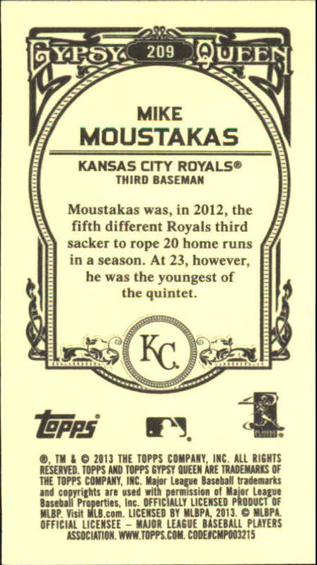 A6693- 2013 Topps Gypsy Queen BB Verschieden Mini Karten -du Pick- 15 + Gratis - Bild 249 von 382