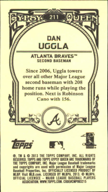 A6693- 2013 Topps Gypsy Queen BB Verschieden Mini Karten -du Pick- 15 + Gratis - Bild 251 von 382
