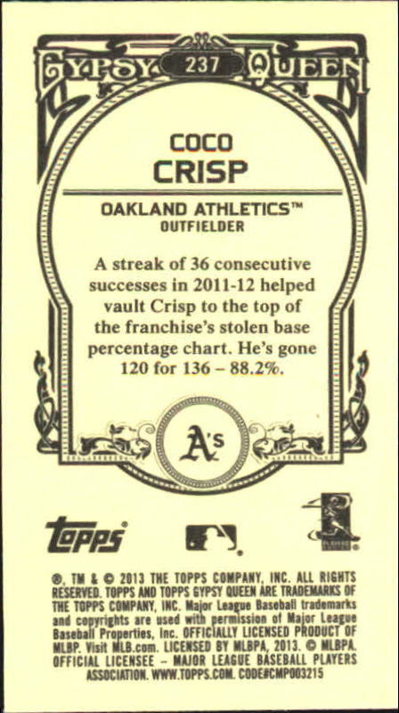 A6693- 2013 Topps Gypsy Queen BB Verschieden Mini Karten -du Pick- 15 + Gratis - Bild 269 von 382