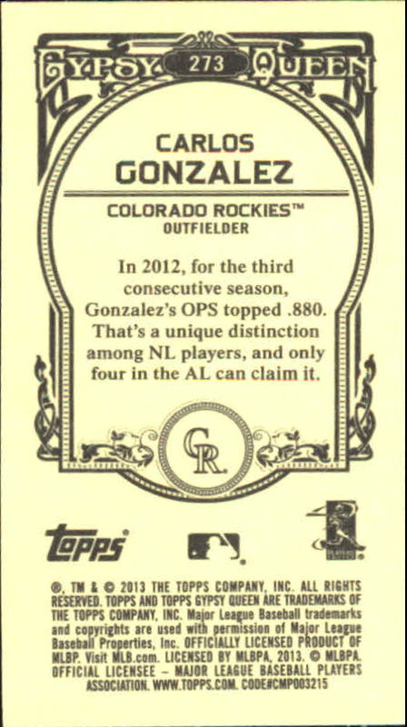 A6693- 2013 Topps Gypsy Queen BB Verschieden Mini Karten -du Pick- 15 + Gratis - Bild 301 von 382