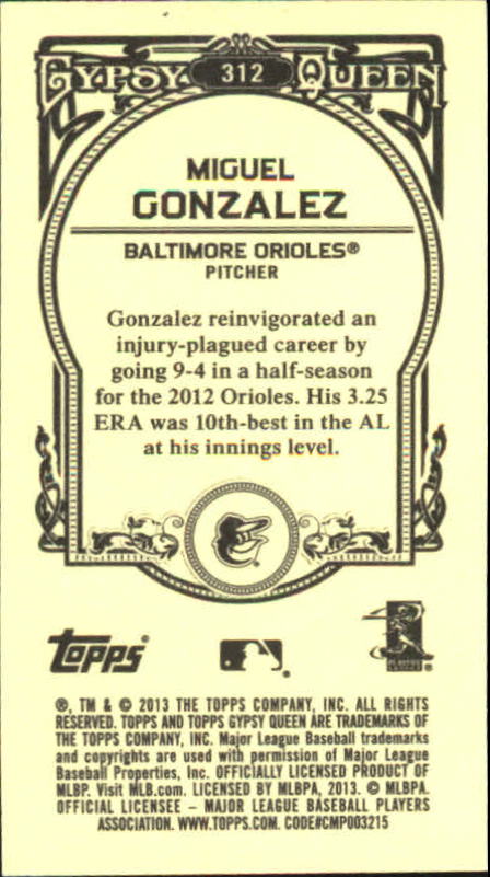A6693- 2013 Topps Gypsy Queen BB Verschieden Mini Karten -du Pick- 15 + Gratis - Bild 349 von 382