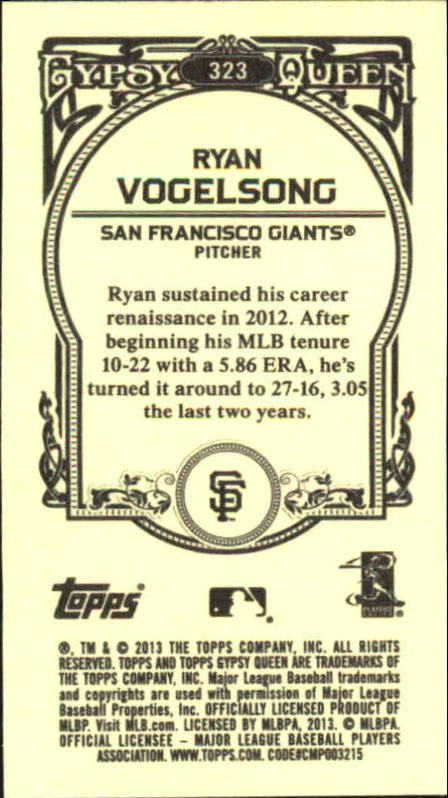 A6693- 2013 Topps Gypsy Queen BB Verschieden Mini Karten -du Pick- 15 + Gratis - Bild 357 von 382