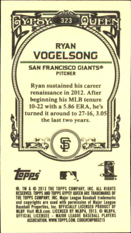 A6693- 2013 Topps Gypsy Queen BB Verschieden Mini Karten -du Pick- 15 + Gratis - Bild 359 von 382