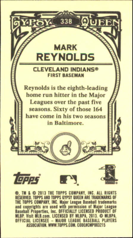 A6693- 2013 Topps Gypsy Queen BB Verschieden Mini Karten -du Pick- 15 + Gratis - Bild 370 von 382
