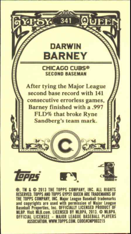 A6693- 2013 Topps Gypsy Queen BB Verschieden Mini Karten -du Pick- 15 + Gratis - Bild 373 von 382