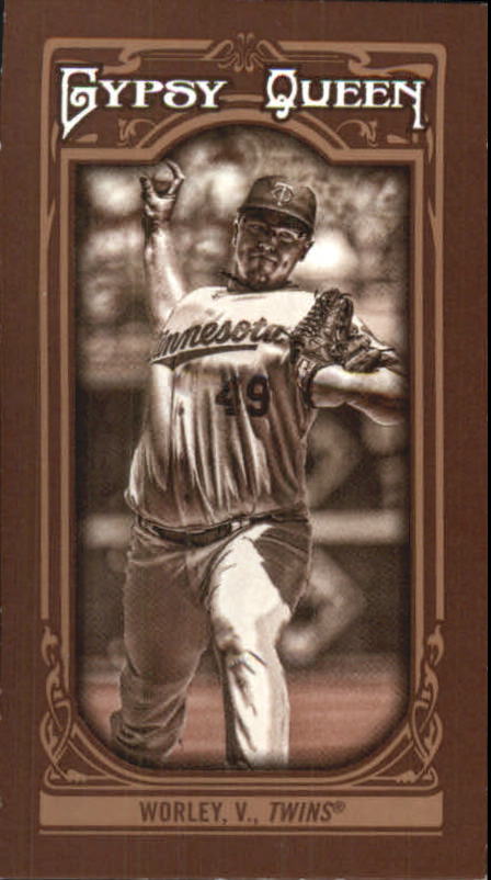 2013 Topps Gypsy Queen Mini Sepia #261 Vance Worley