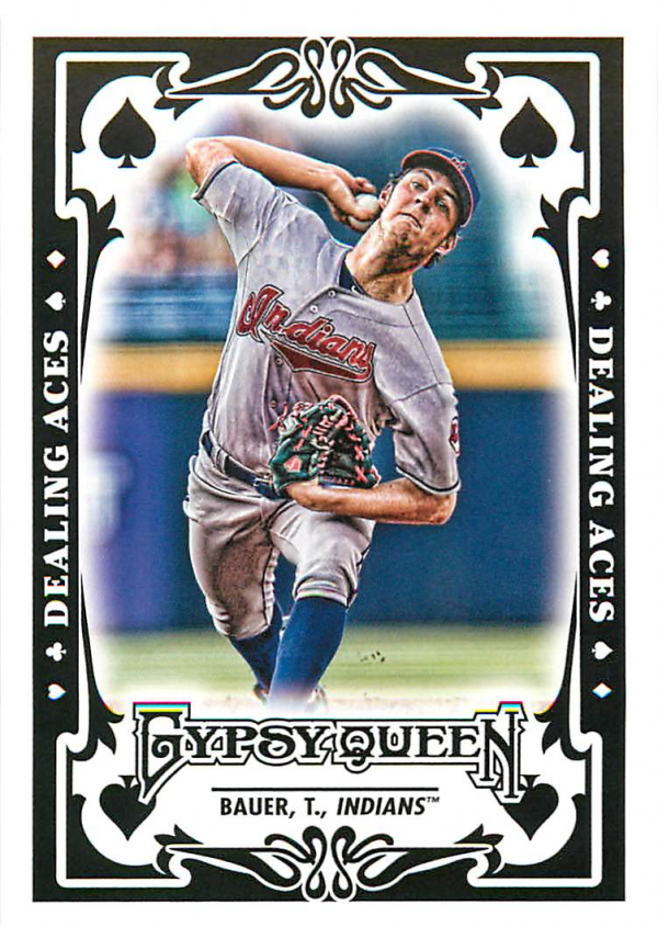 2013 Topps Gypsy Queen Dealing Aces #TB Trevor Bauer