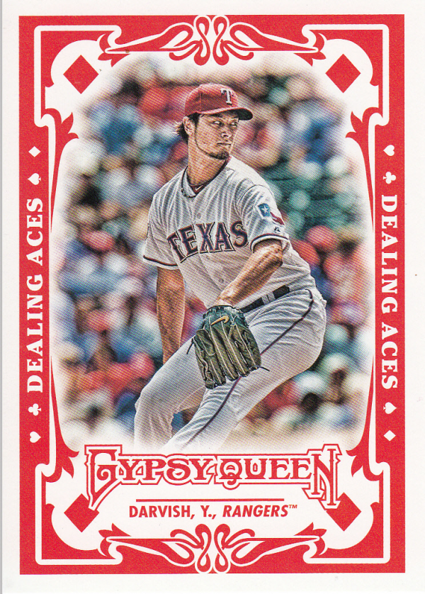 2013 Topps Gypsy Queen Dealing Aces #YD Yu Darvish