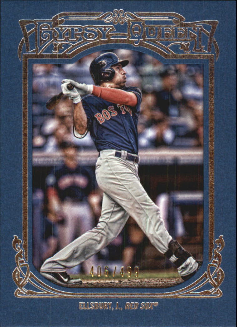 2013 Topps Gypsy Queen Framed Blue #54 Jacoby Ellsbury