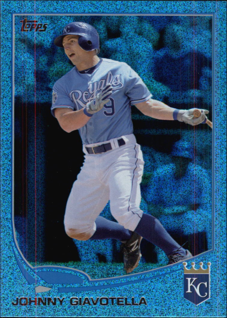 2013 Topps Silver Slate Blue Sparkle Wrapper Redemption #493 Johnny Giavotella