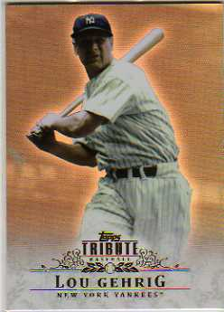 2013 Topps Tribute #88 Lou Gehrig