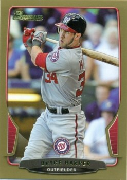 2013 Bowman Gold #150 Bryce Harper