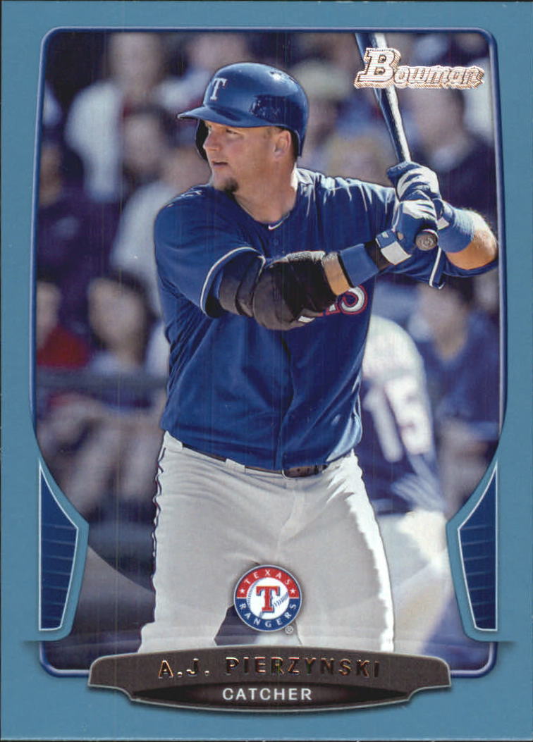 2013 Bowman Blue #21 A.J. Pierzynski