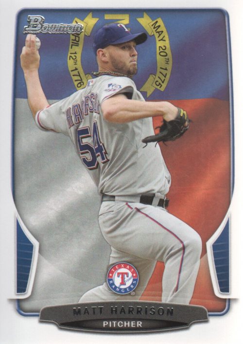 2013 Bowman Hometown #214 Matt Harrison