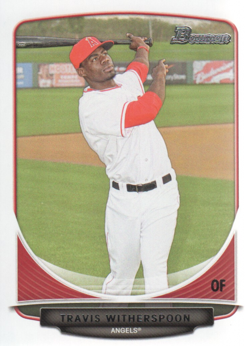 2013 Bowman Prospects #BP66 Travis Witherspoon