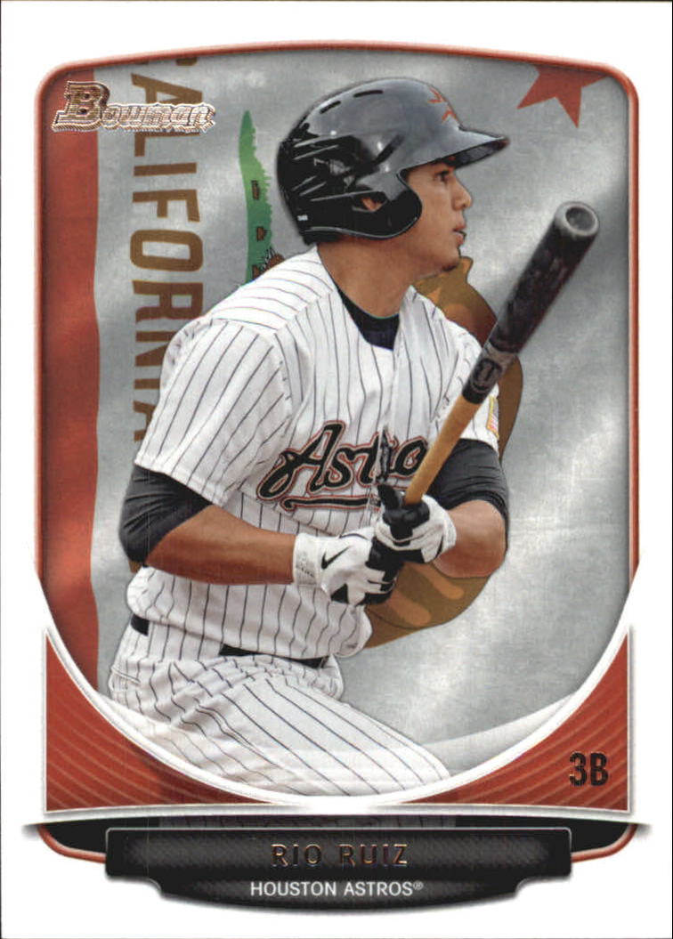 2013 Bowman Baseball "Prospects Hometown" Insert Parallel Cards - Picture 40 of 58