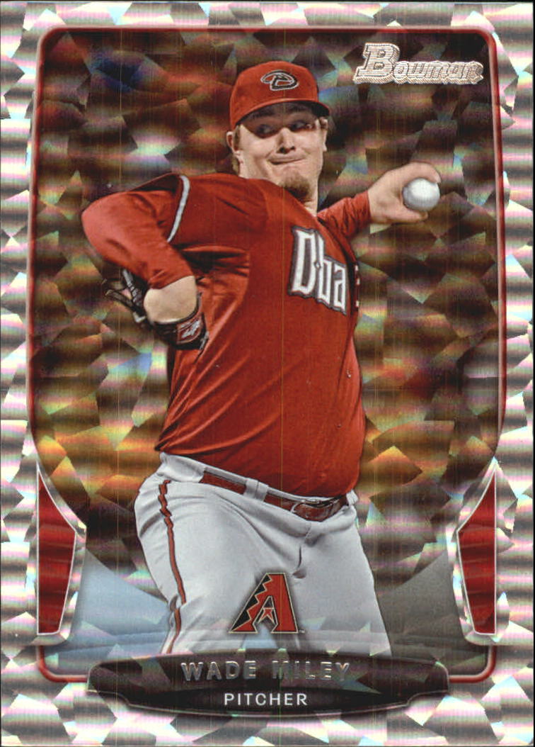 2013 Bowman Silver Ice #148 Wade Miley