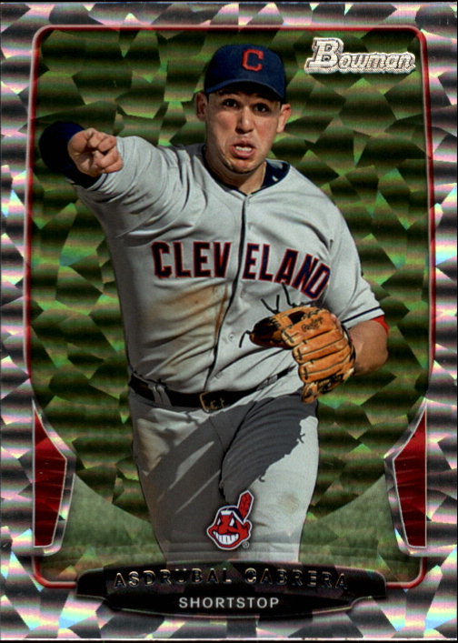 2013 Bowman Baseball "Main Set Red and Silver Ice" Parallel Cards - Picture 23 of 31