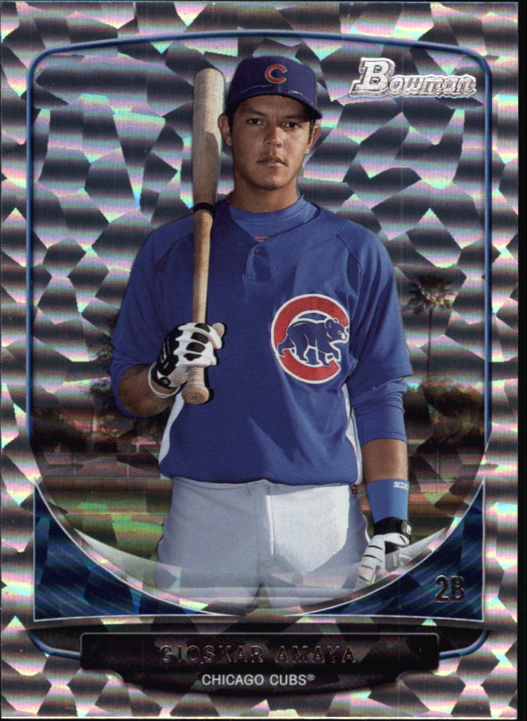 2013 Bowman Baseball "Prospects Purple and Silver Ice" Insert Parallel Cards - Picture 4 of 22