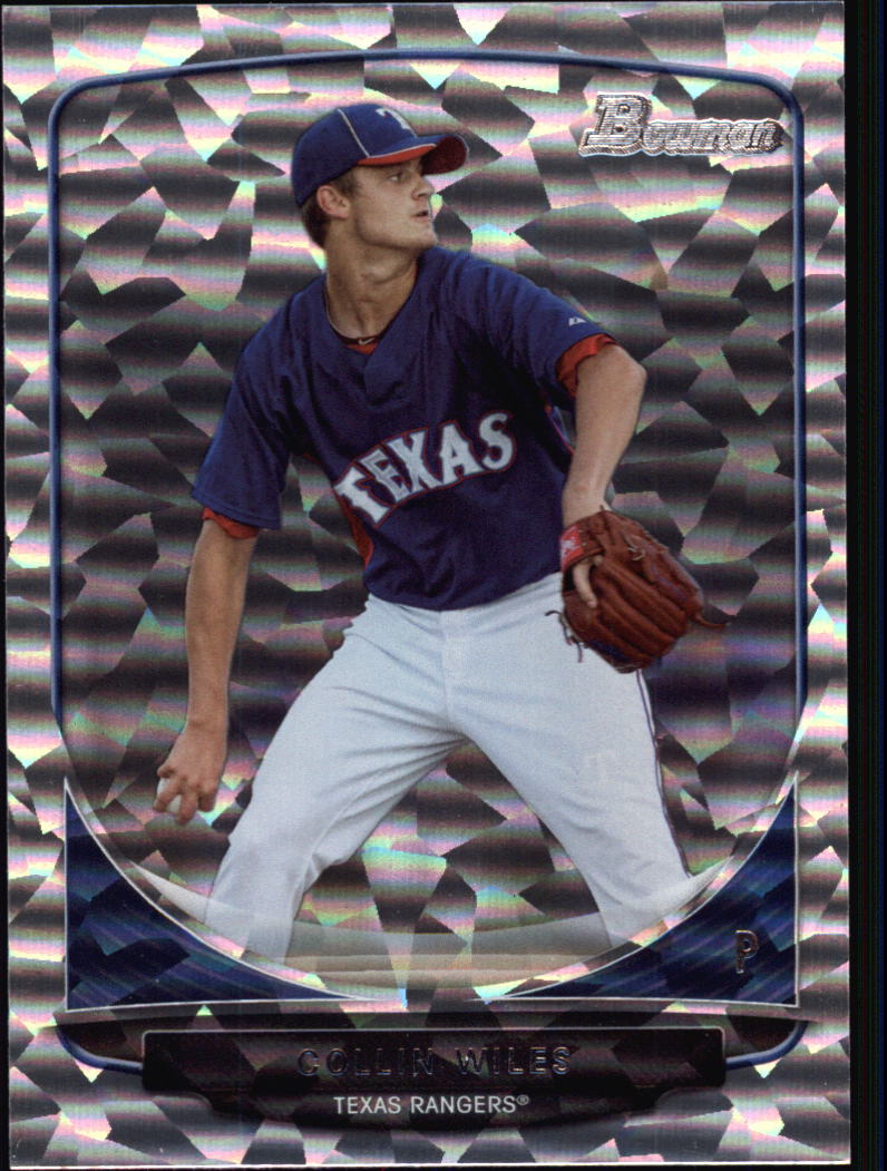 2013 Bowman Prospects Silver Ice #BP12 Collin Wiles