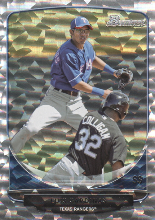 2013 Bowman Baseball "Prospects Purple and Silver Ice" Insert Parallel Cards - Picture 15 of 22