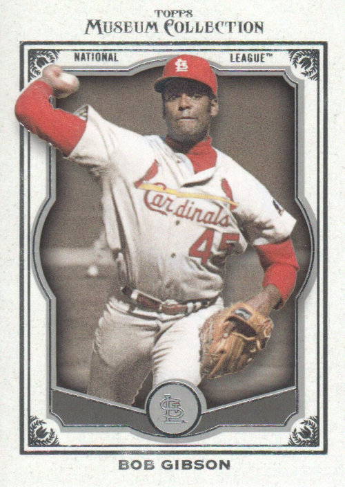 2013 Topps Museum Collection #5 Bob Gibson