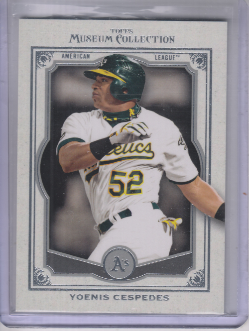 2013 Topps Museum Collection #38 Yoenis Cespedes