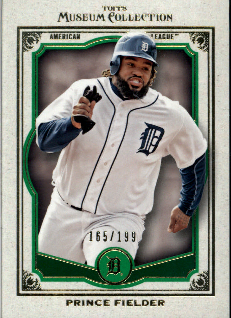 2013 Topps Museum Collection Green #54 Prince Fielder