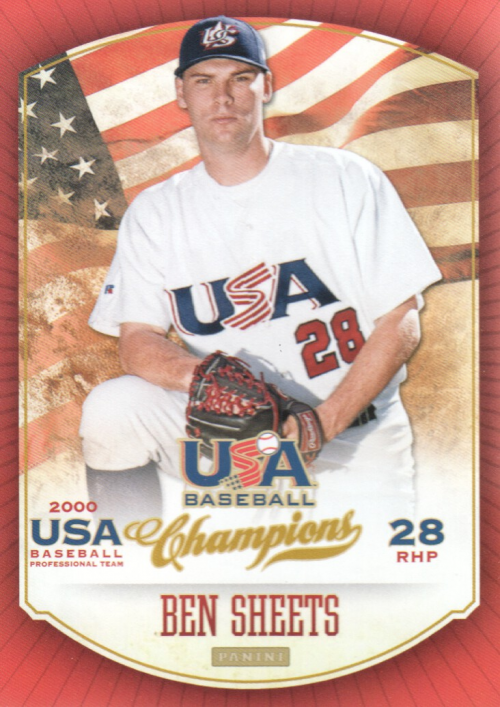 2013 USA Baseball Champions #27 Ben Sheets